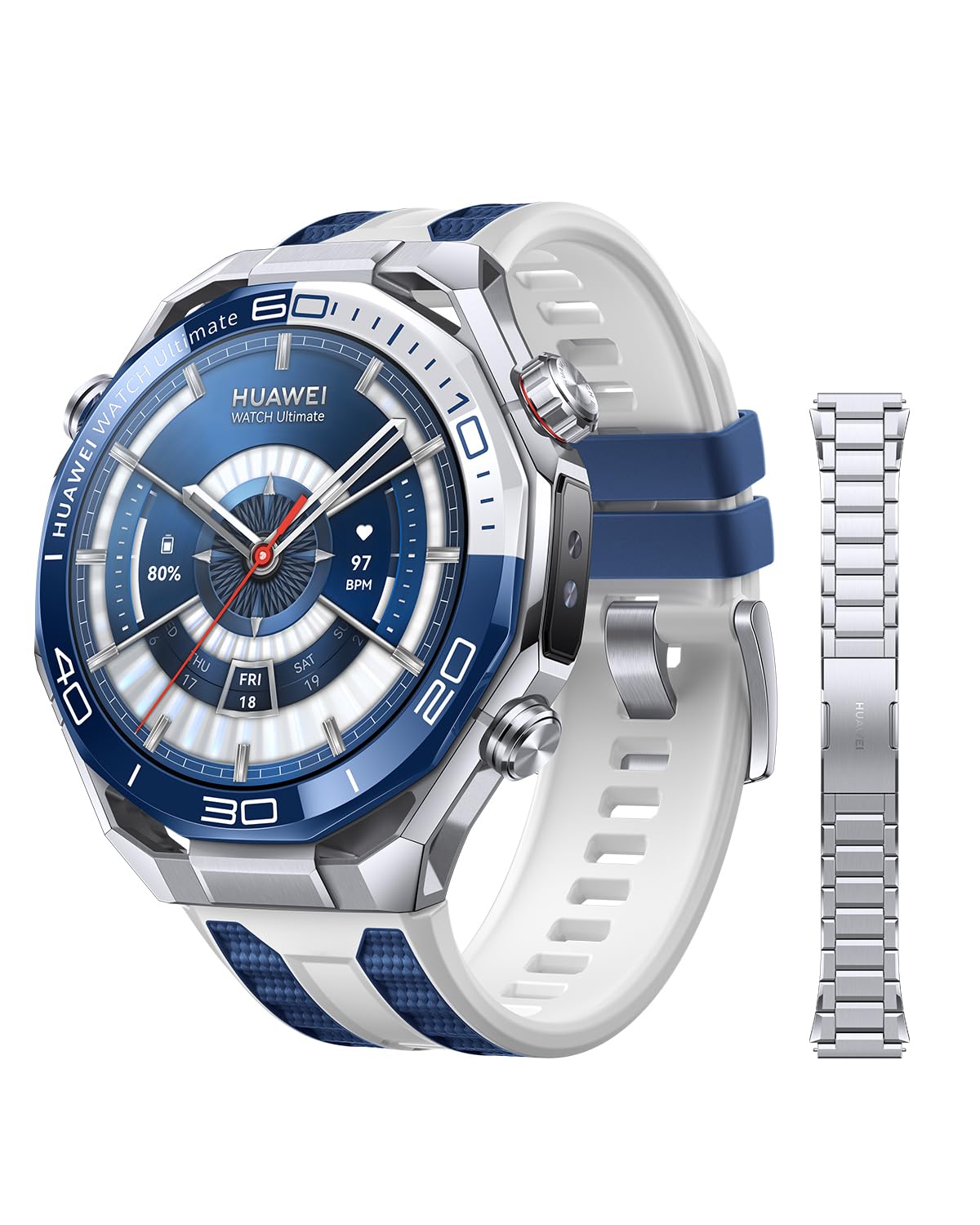Amazon.co.jp: HUAWEI WATCH Ultimate 2 ダイバーズウォッチ ロング